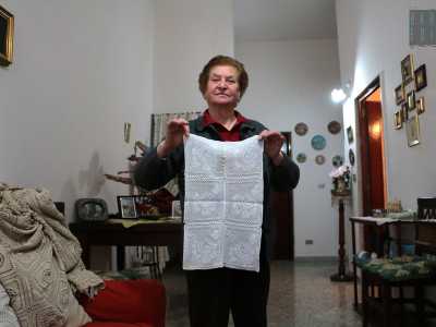 Alcuni sono "a filet", cio� quadrettati